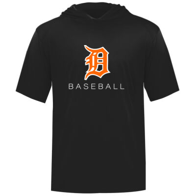 Dumont Black B-core Hooded T-shirt Thumbnail