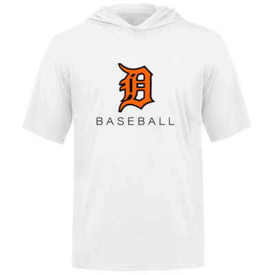 Dumont White B-core Hooded T-shirt Thumbnail