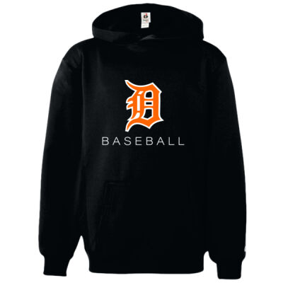 Dumont Old English Performance Hoodie Youth Black Thumbnail