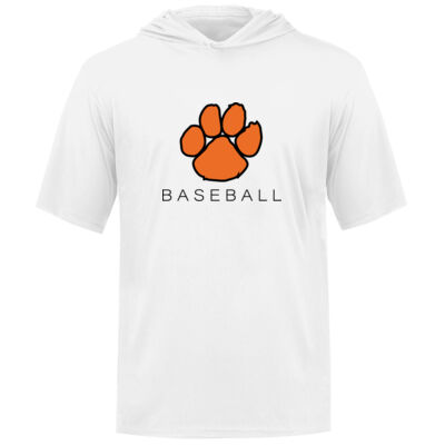 Dumont White B-core Hooded T-shirt Thumbnail