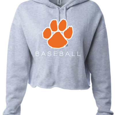 Dumont Old English Crop Top Hoodie Thumbnail